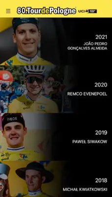 Tour de Pologne Official android App screenshot 1