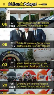 Tour de Pologne Official android App screenshot 3