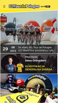 Tour de Pologne Official android App screenshot 4